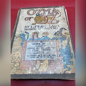 Ozma Of Oz Children’s Book 1907 Antique Hardcover *Read*